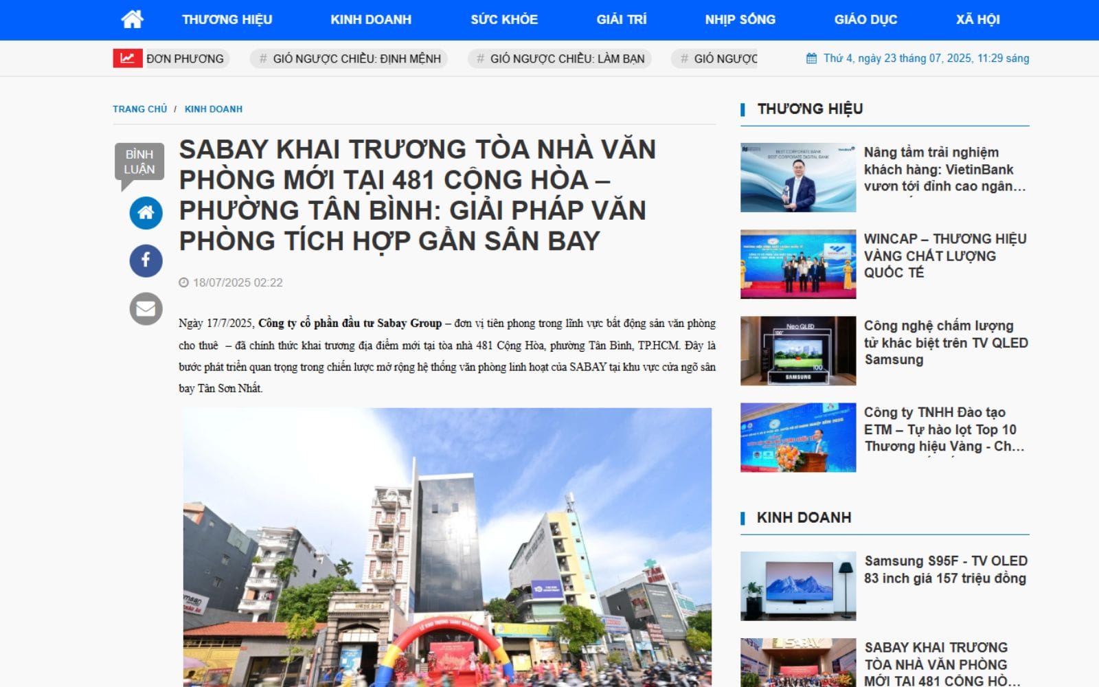 Thương Hiệu & Phát Triển