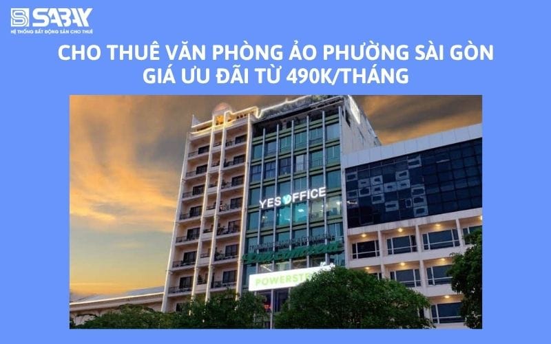 Cho thuê văn phòng ảo phường Sài Gòn giá ưu đãi từ 490k/tháng