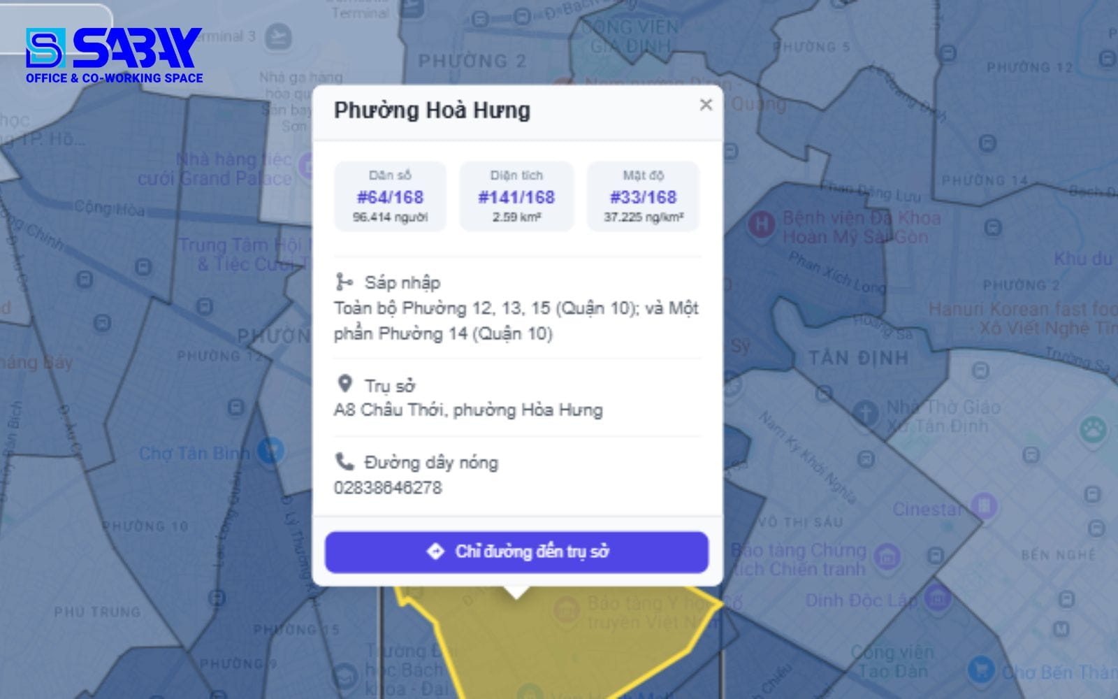 Phường Hòa Hưng sáp nhập từ phường nào?