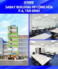 Toà nhà Sabay Building 99 Cộng Hoà văn phòng cho thuê quận Tân Bình