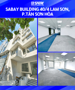 Toà nhà Sabay Building 40/4 Lam Sơn văn phòng cho thuê quận Tân Bình