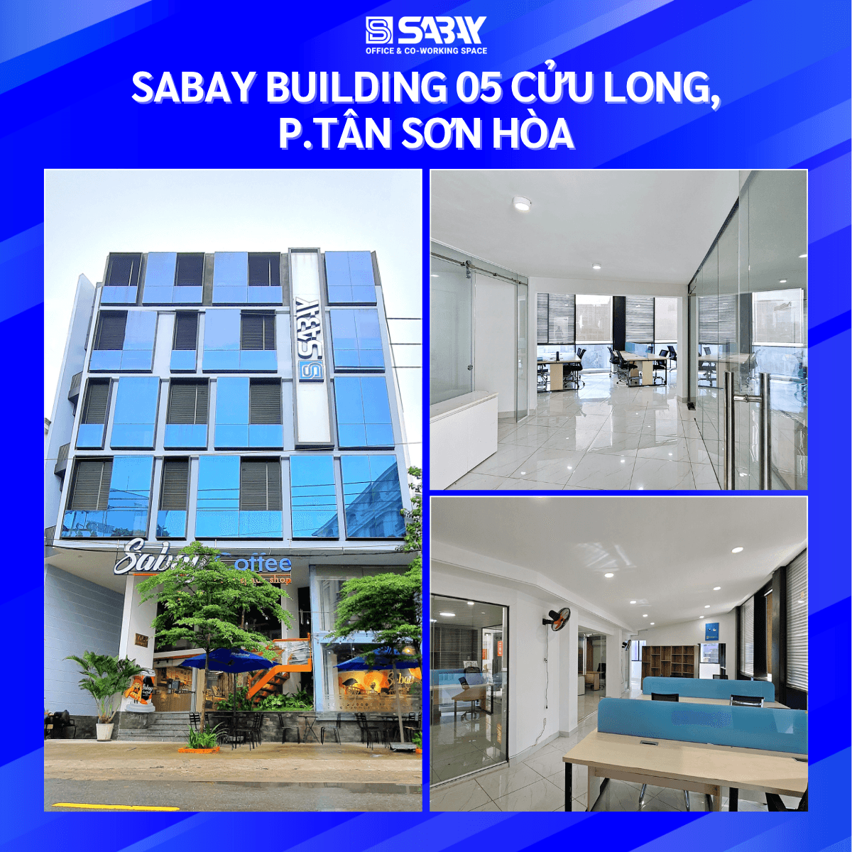 Toà nhà Sabay Building 05 Cửu Long văn phòng cho thuê quận Tân Bình