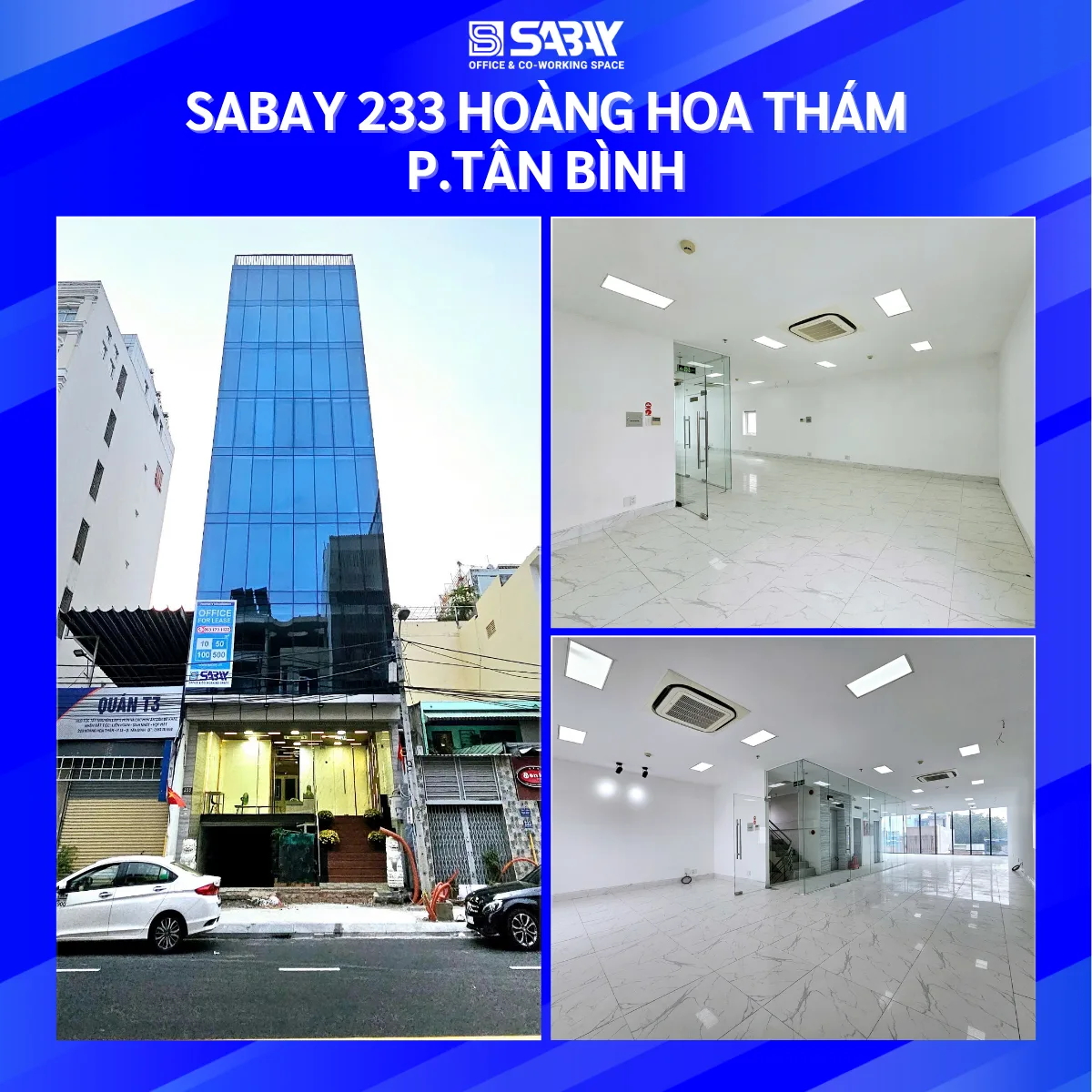 Toà Nhà Sabay Building 233 Hoàng Hoa Thám Văn Phòng Cho Thuê Quận Tân Bình