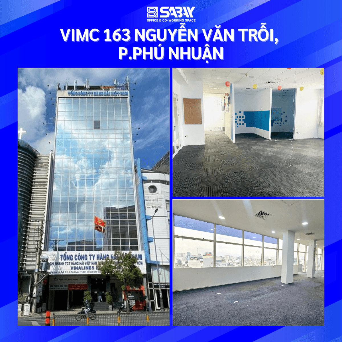 Toà Nhà VIMC 163 Nguyễn Văn Trỗi Văn Phòng Cho Thuê Quận Phú Nhuận