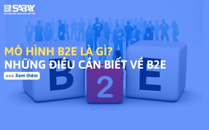 Mô Hình B2E Là Gì? Những điều Cần Biết Về B2E – Sabay Group