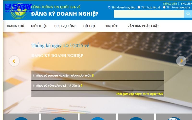 Tra cứu trên Cổng thông tin quốc gia