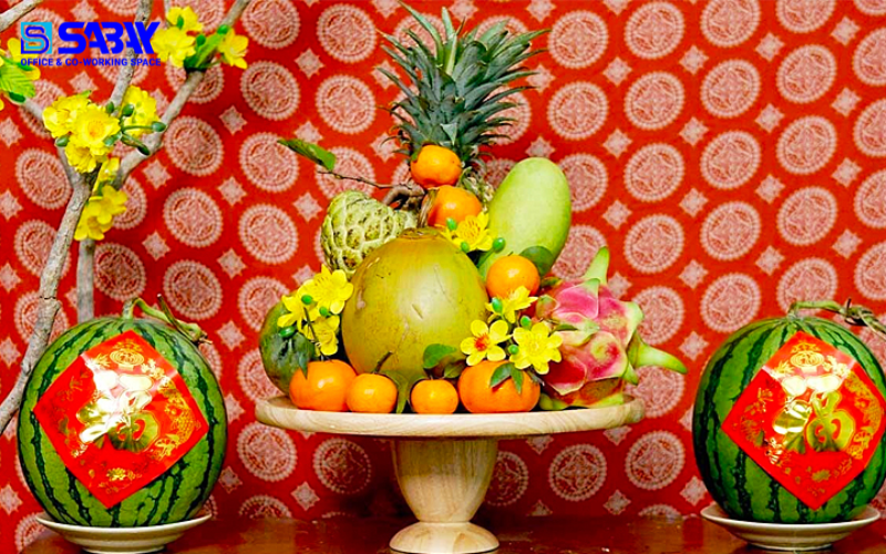 Gợi ý mâm ngũ quả ngày Tết đẹp