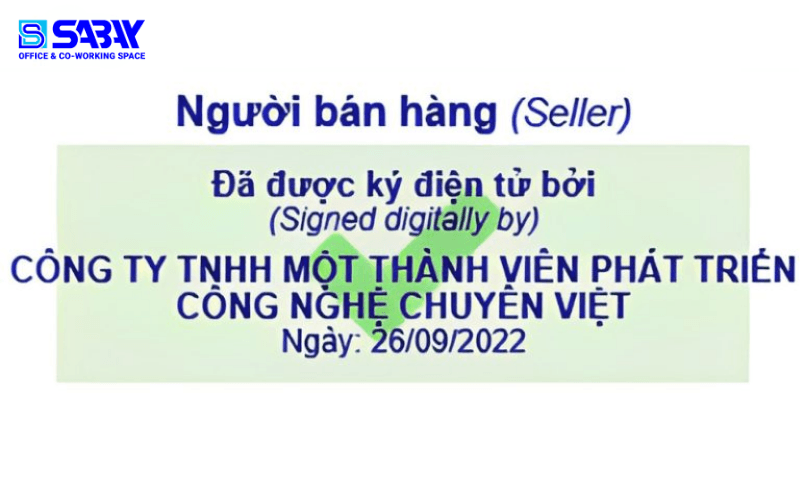 Mẫu chữ ký điện tử đúng chuẩn Thông Tư 01 của Chính Phủ 3 Mẫu chữ ký điện tử dành cho tổ chức, doanh nghiệp