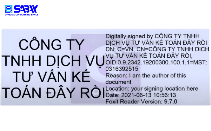 Mẫu chữ ký điện tử đúng chuẩn Thông Tư 01 của Chính Phủ 4 Mẫu chữ ký điện tử dành cho tổ chức, doanh nghiệp